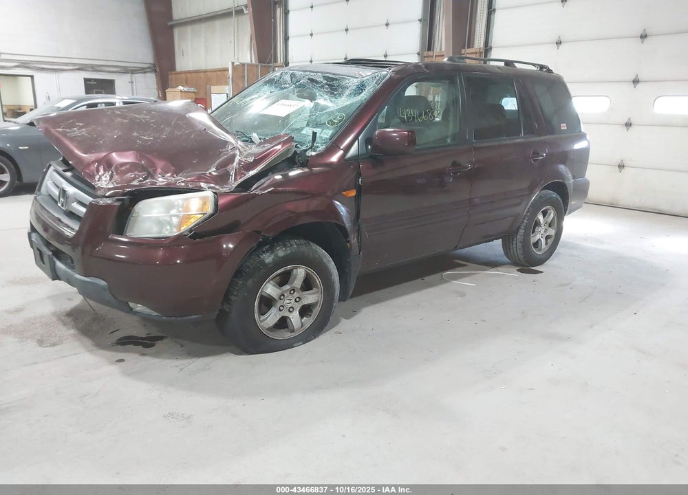 2008 HONDA PILOT VIN: 5FNYF18378B040031