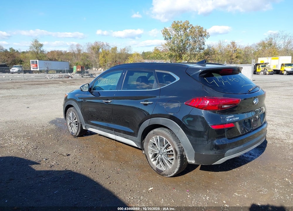 2021 HYUNDAI TUCSON ULTIMATE VIN: KM8J3CAL2MU284182