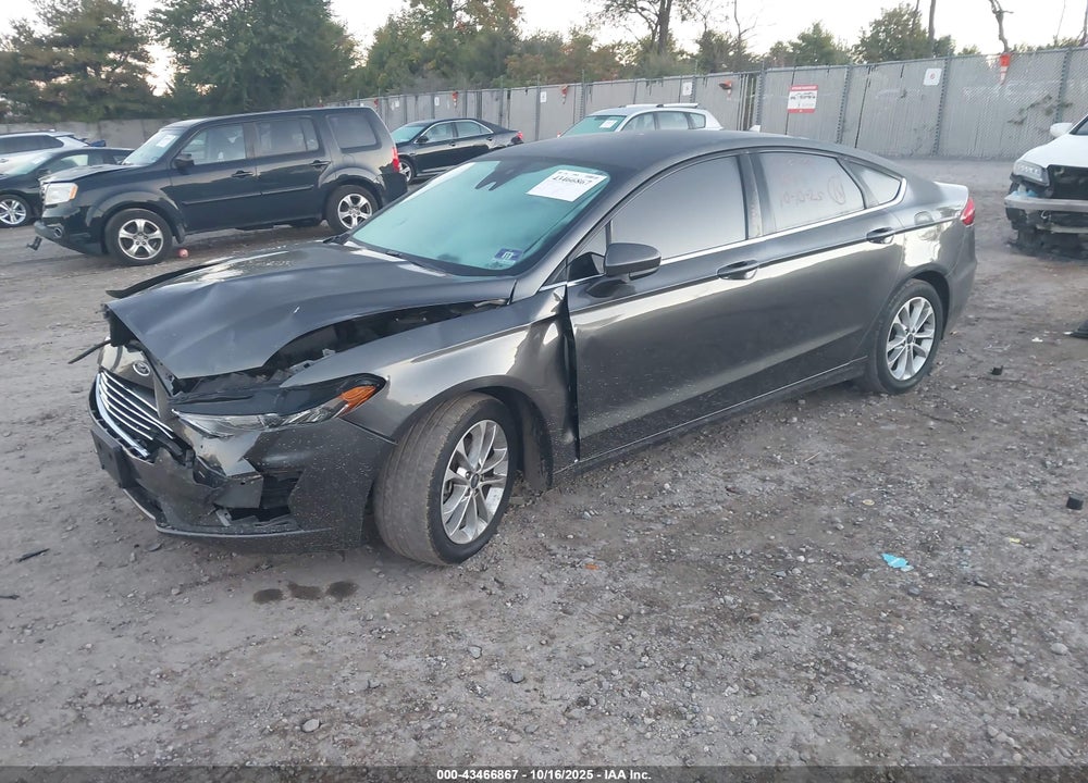 2019 FORD FUSION SE VIN: 3FA6P0HD4KR235121