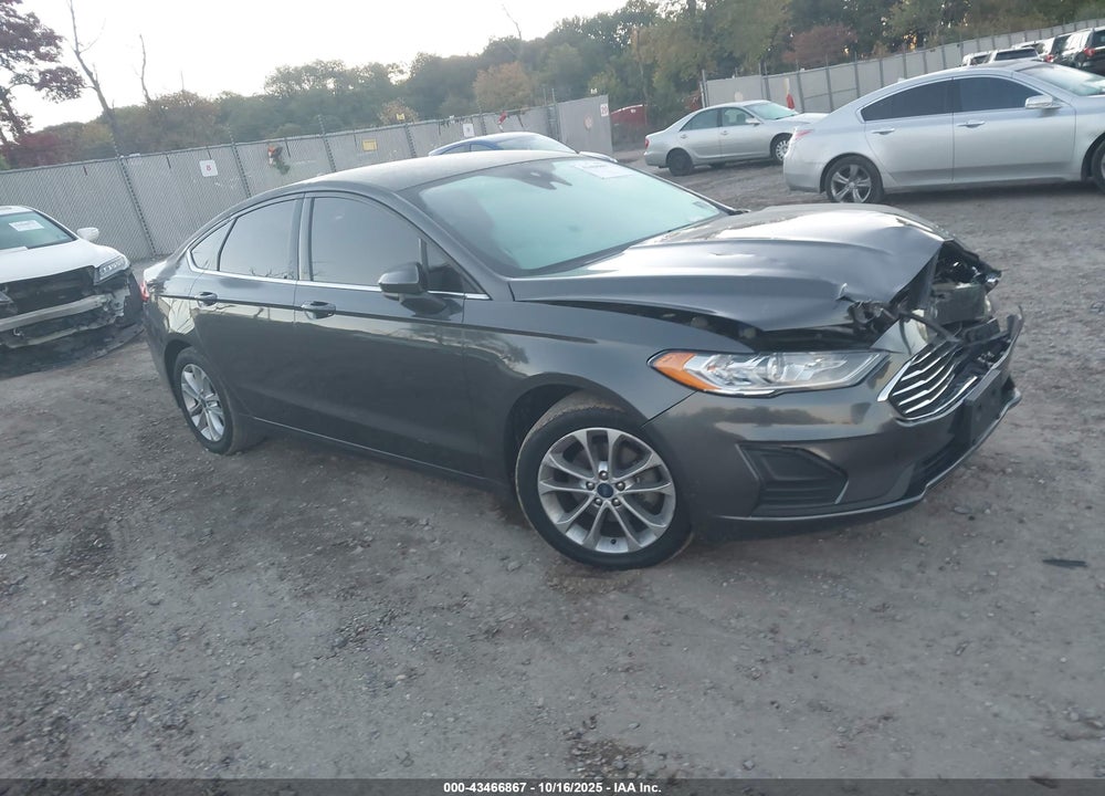 2019 FORD FUSION SE VIN: 3FA6P0HD4KR235121