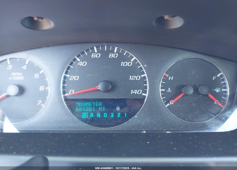 2006 CHEVROLET IMPALA VIN: 2G1WT58K469388409