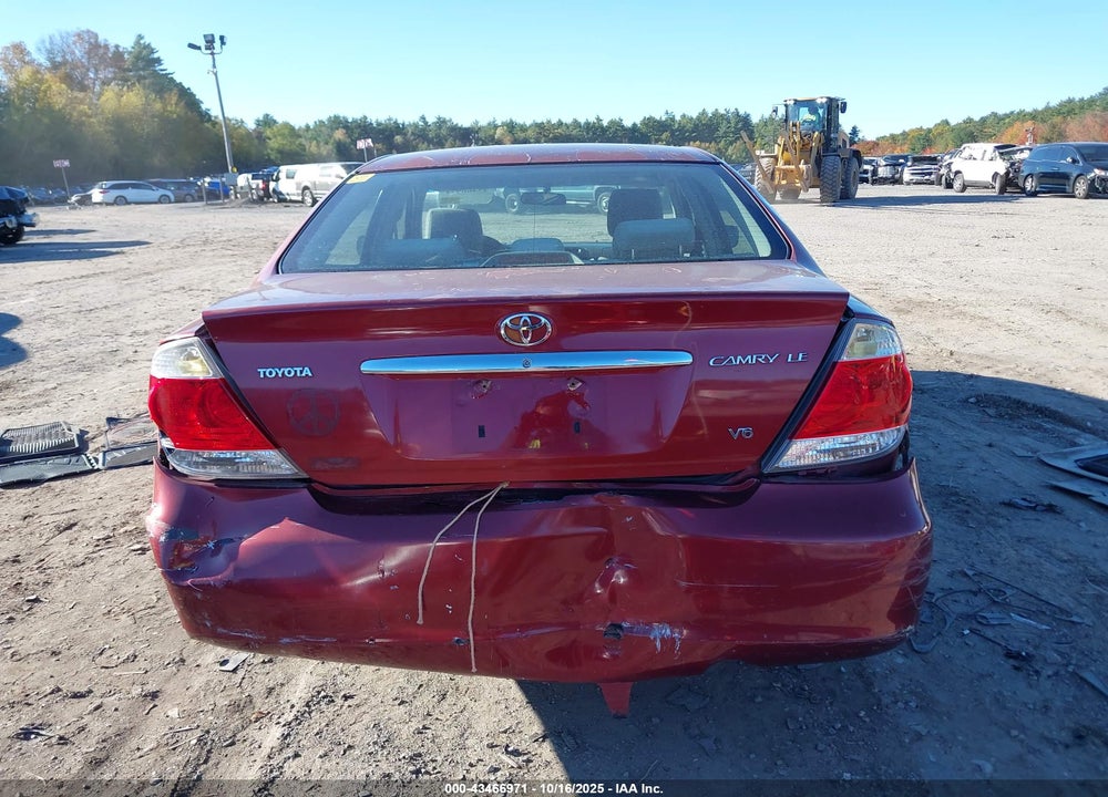 2005 TOYOTA CAMRY LE V6 VIN: 4T1BF32K45U097660
