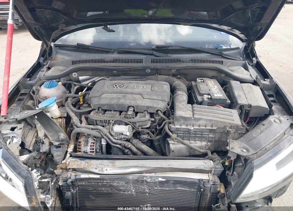 2014 VOLKSWAGEN JETTA 1.8T SE VIN: 3VWD07AJ4EM380690