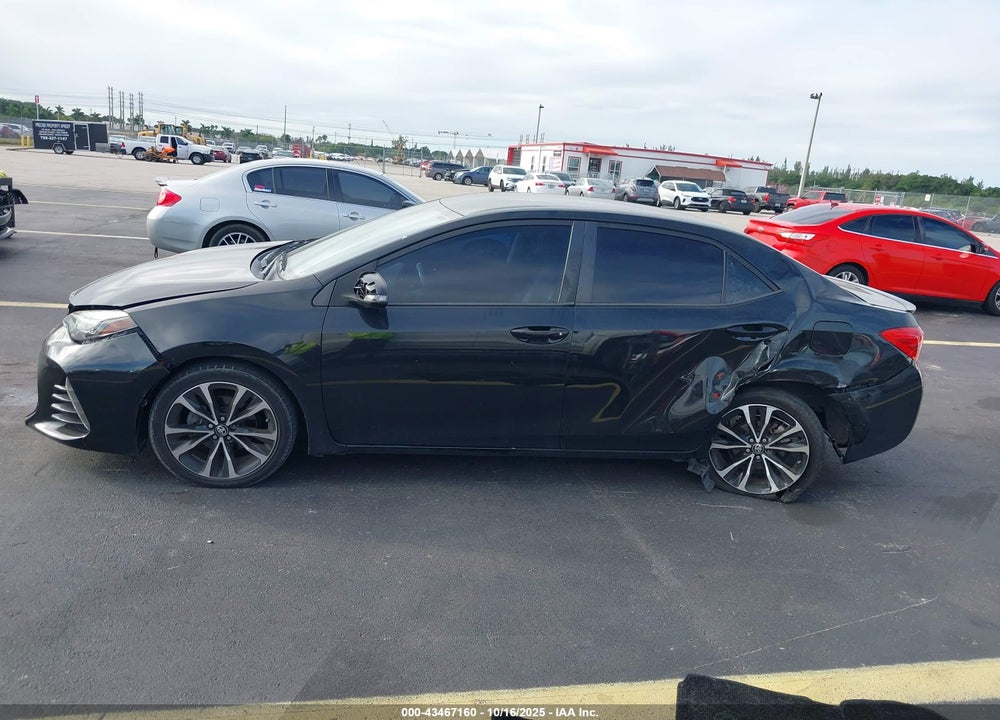 2019 TOYOTA COROLLA SE VIN: 2T1BURHE8KC202501