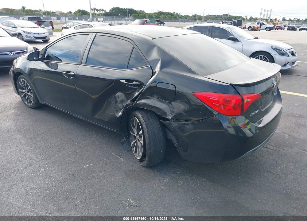 2019 TOYOTA COROLLA SE VIN: 2T1BURHE8KC202501