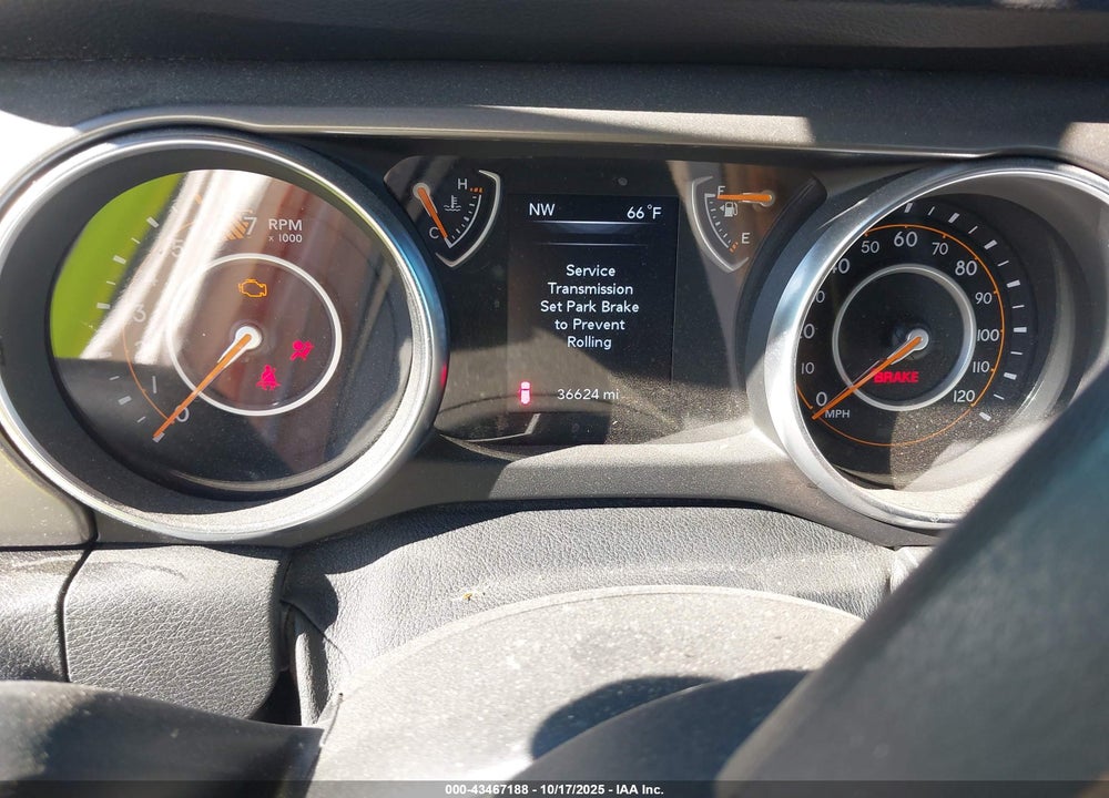 2021 JEEP WRANGLER / VIN: 1C4GJXAN6MW578797