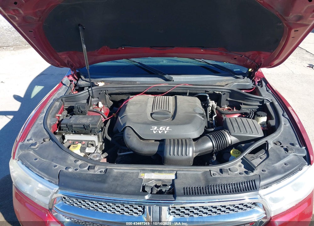 2013 DODGE DURANGO VIN: 1C4RDJAG4DC608637
