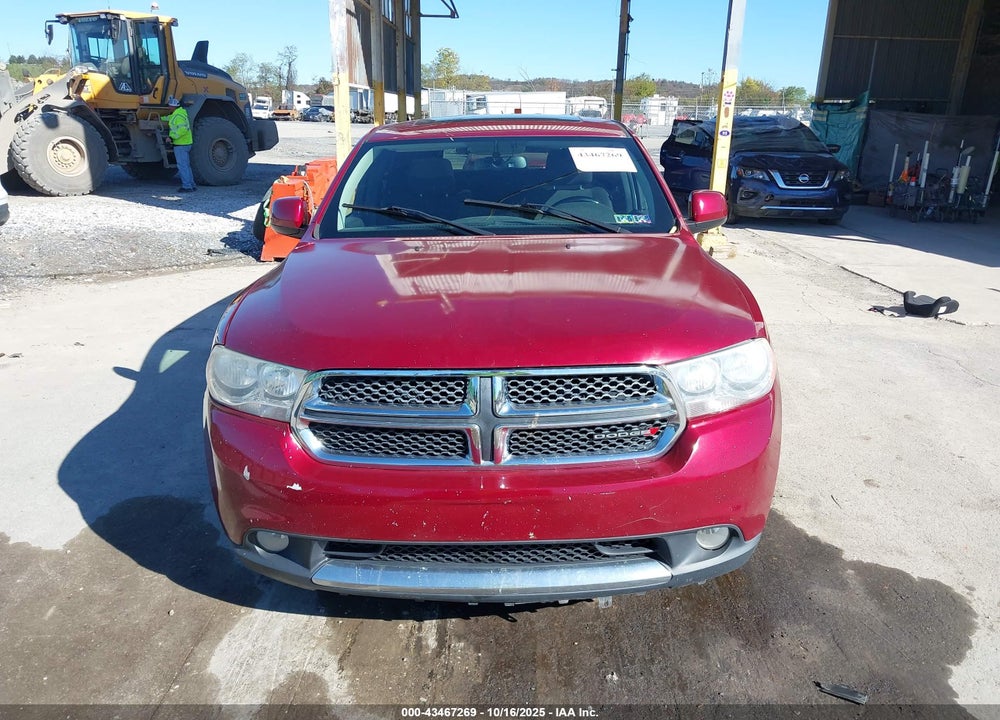 2013 DODGE DURANGO VIN: 1C4RDJAG4DC608637