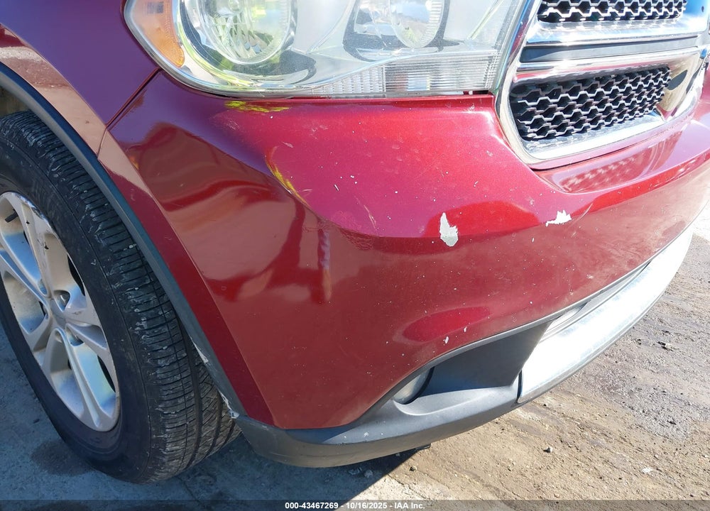 2013 DODGE DURANGO VIN: 1C4RDJAG4DC608637