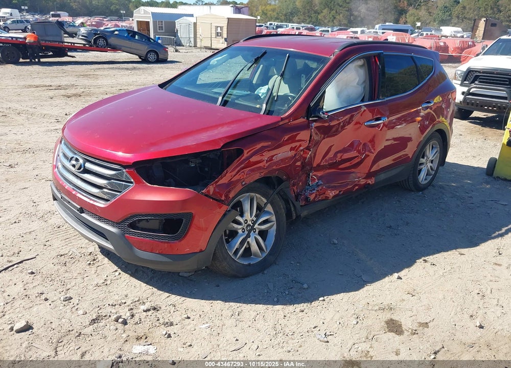 2013 HYUNDAI SANTA FE SPORT 2.0T VIN: 5XYZU3LA8DG022846