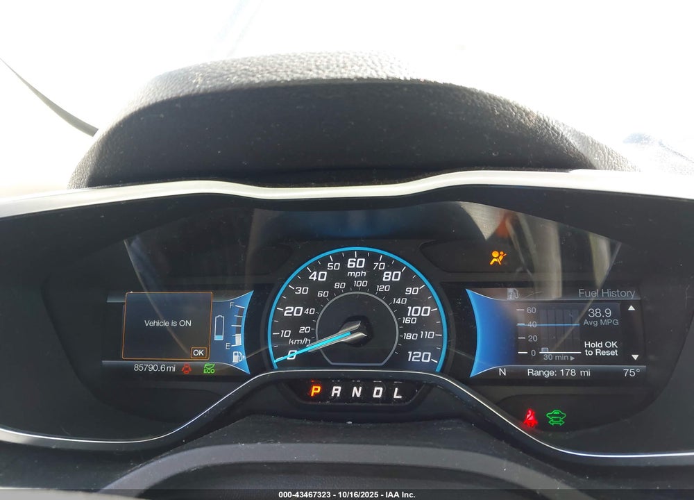 2017 FORD C-MAX HYBRID SE VIN: 1FADP5AU3HL104428