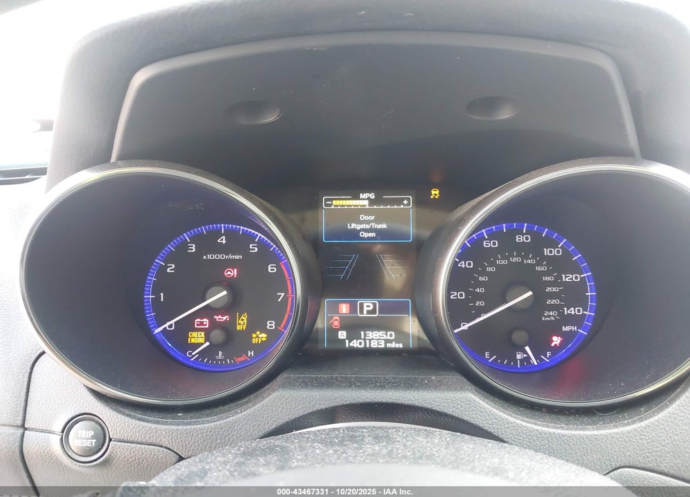 2015 SUBARU LEGACY VIN: 4S3BNAF63F3029897
