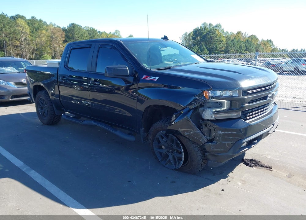 2022 CHEVROLET SILVERADO 1500 LTD 4WD  SHORT BED RST VIN: 1GCUYEED9NZ220050
