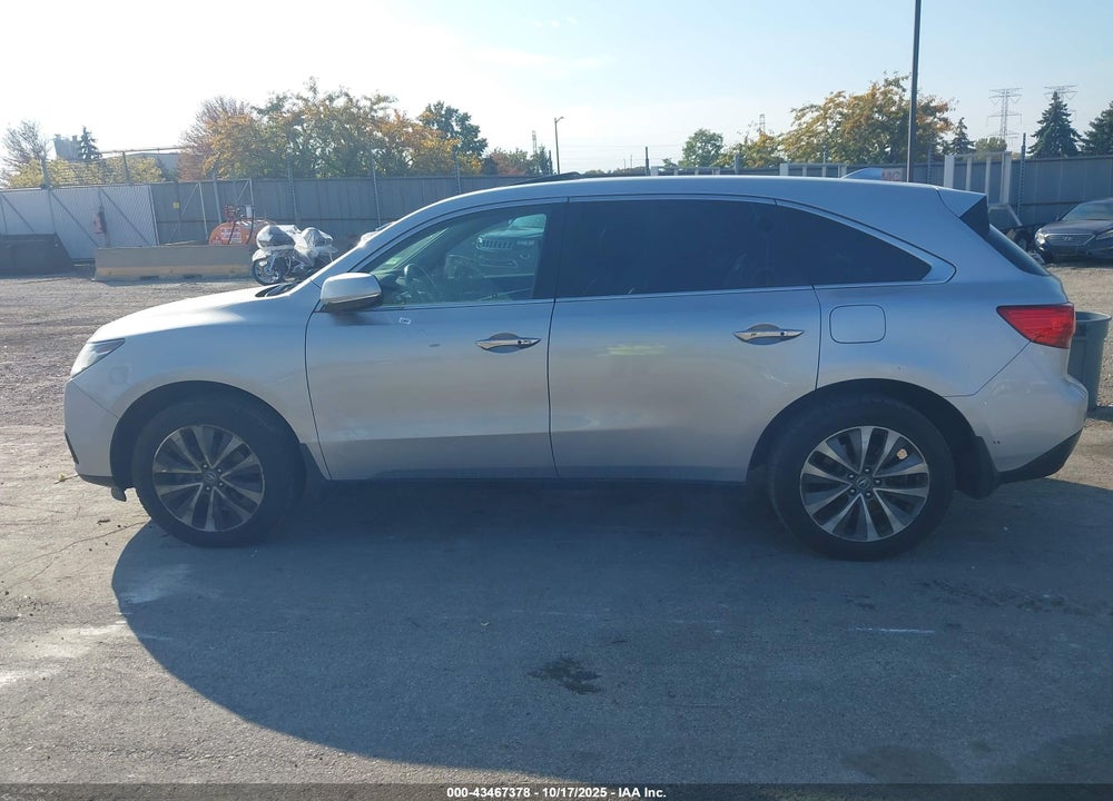 2015 ACURA MDX VIN: 5FRYD4H42FB031684