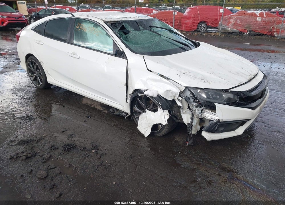 2019 HONDA CIVIC SPORT VIN: 2HGFC2F89KH605144