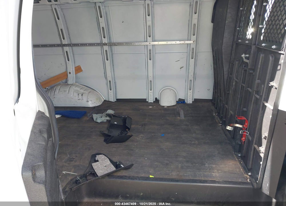 2019 CHEVROLET EXPRESS 2500 WORK VAN VIN: 1GCWGAFP7K1152659