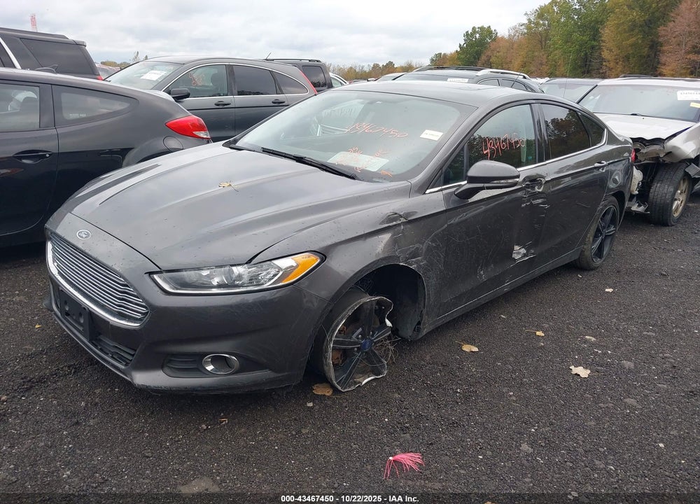 2016 FORD FUSION SE VIN: 3FA6P0T93GR216473
