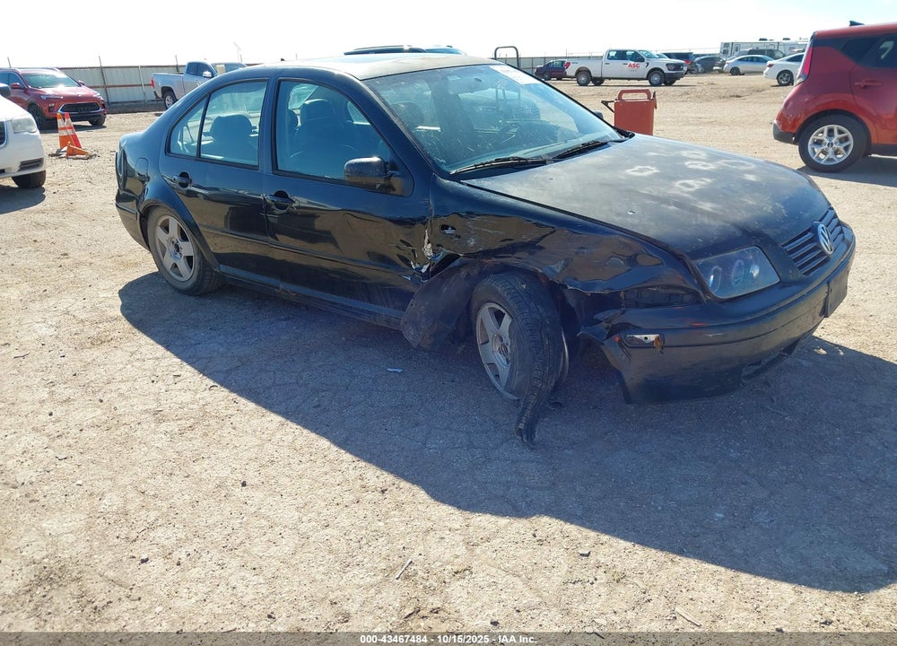 2001 VOLKSWAGEN JETTA WOLFSBURG VIN: 3VWPD69M81M202317