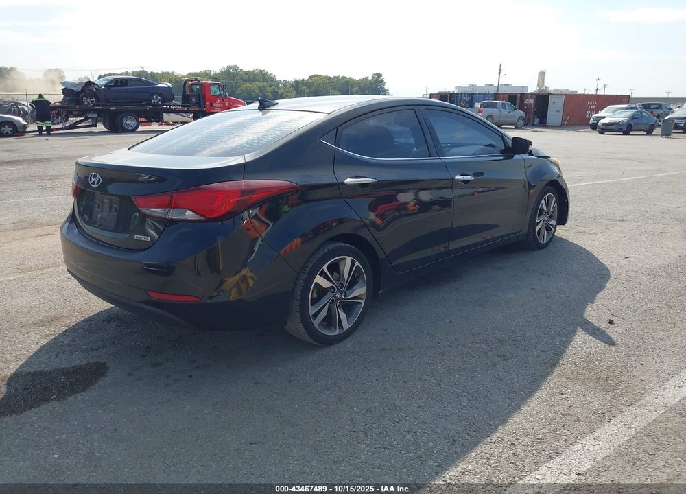 2014 HYUNDAI ELANTRA VIN: KMHDH4AE7EU029602