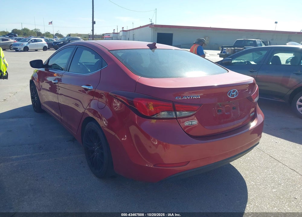 2014 HYUNDAI ELANTRA VIN: KMHDH4AE4EU152757