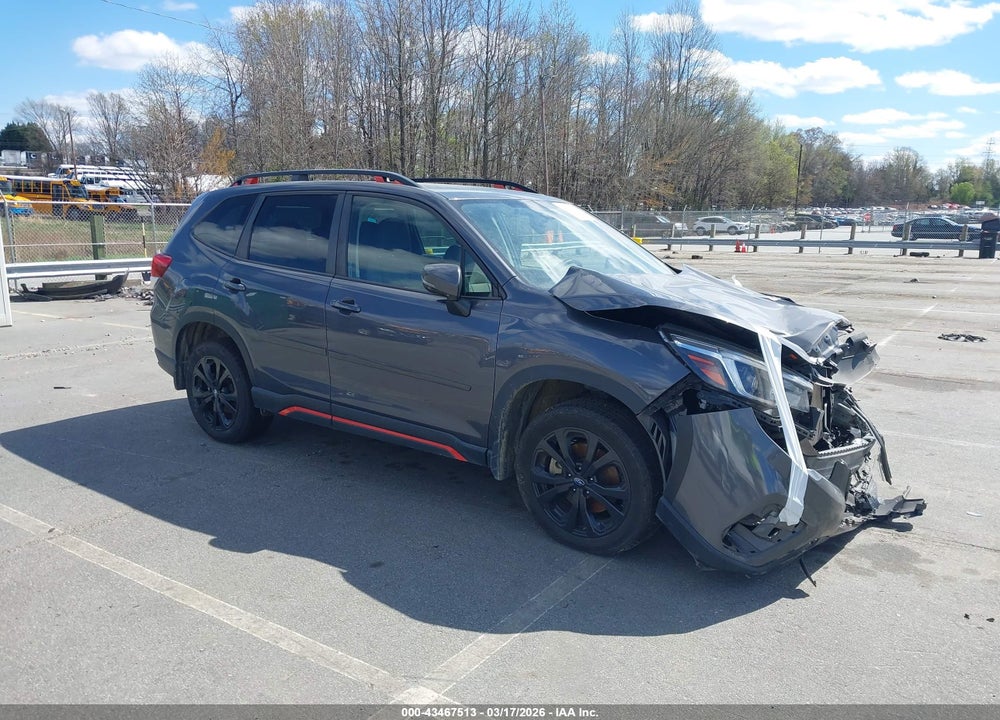 2021 SUBARU FORESTER SPORT VIN: JF2SKARC2MH521400