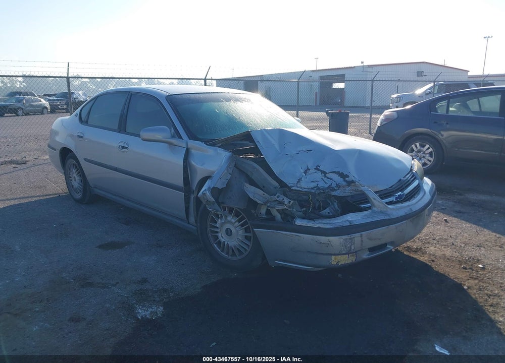 2000 CHEVROLET IMPALA VIN: 2G1WF55E1Y9118613