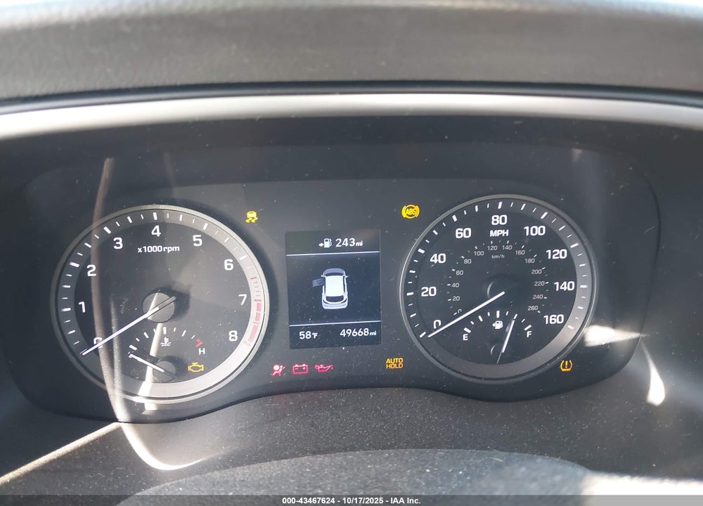 2020 HYUNDAI TUCSON SE VIN: KM8J23A46LU102316