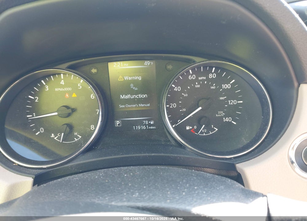 2017 NISSAN ROGUE SV VIN: JN8AT2MV1HW001877