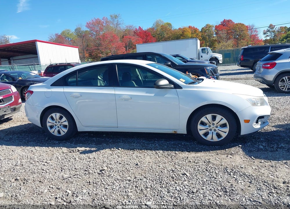 2015 CHEVROLET CRUZE LS AUTO VIN: 1G1PA5SH8F7108208