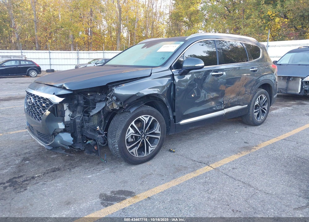2019 HYUNDAI SANTA FE LIMITED 2.0T VIN: 5NMS5CAA2KH075238