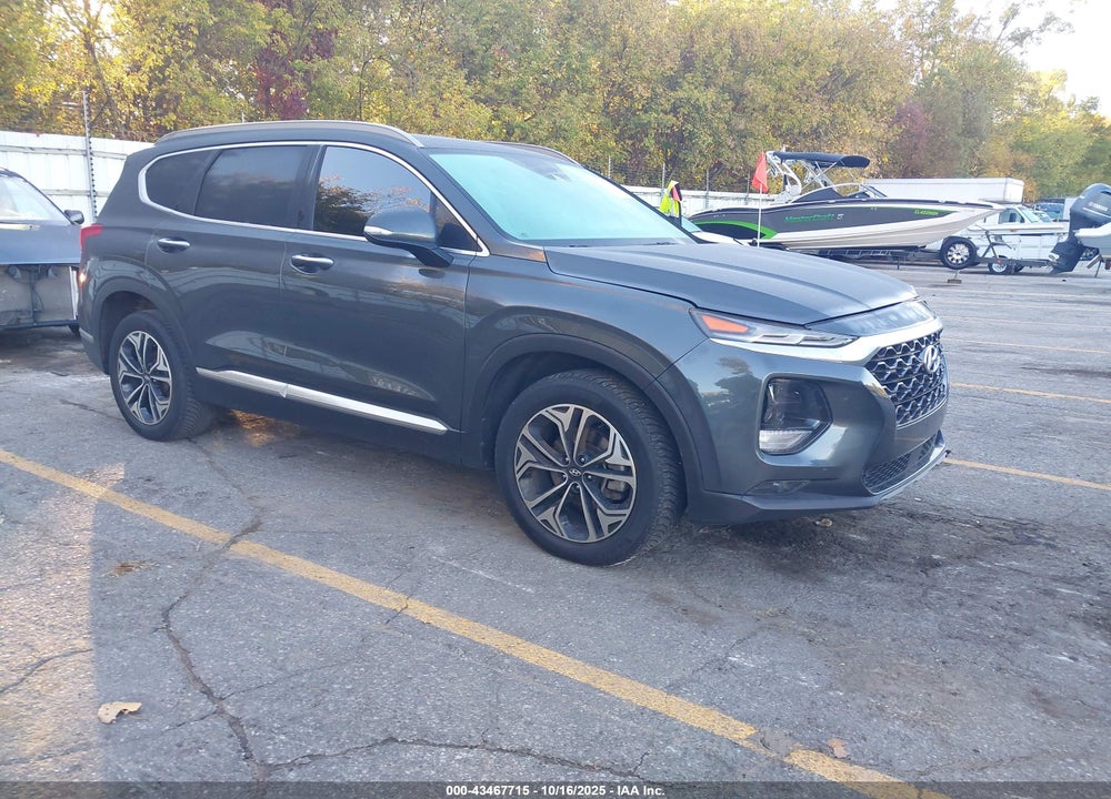 2019 HYUNDAI SANTA FE LIMITED 2.0T VIN: 5NMS5CAA2KH075238