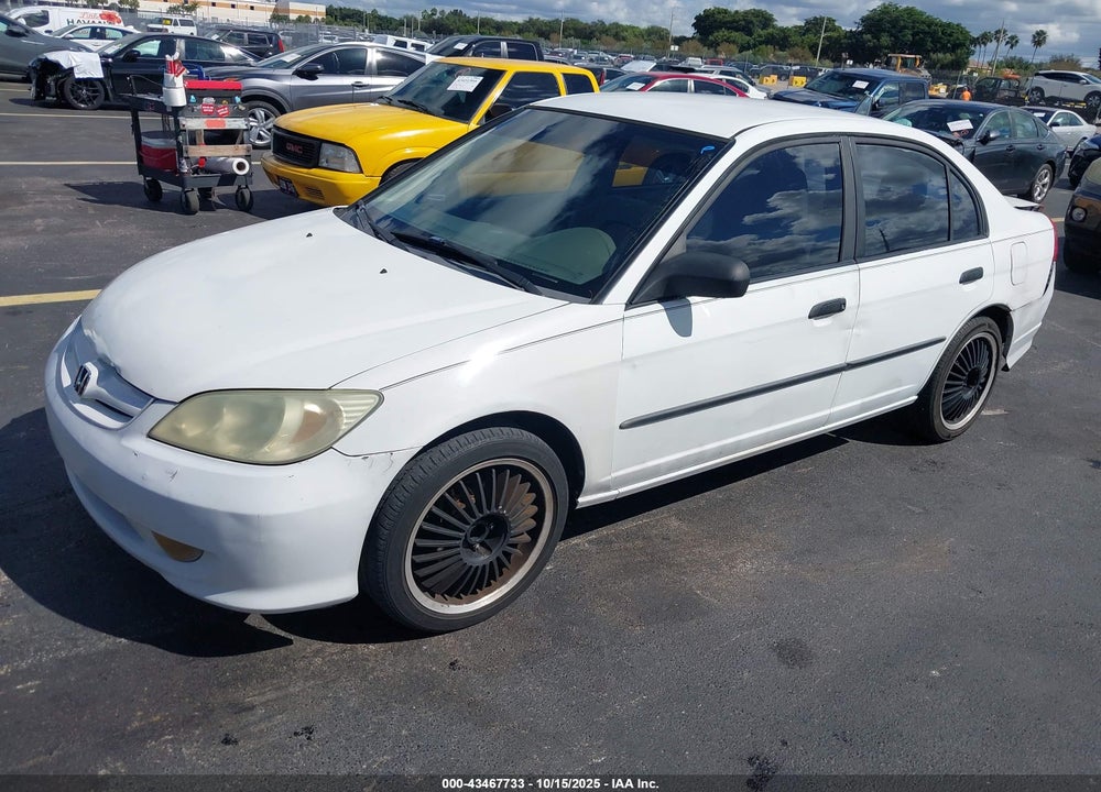 2005 HONDA CIVIC VP VIN: 2HGES16365H628396