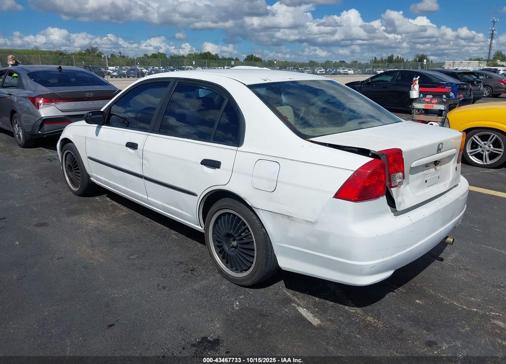 2005 HONDA CIVIC VP VIN: 2HGES16365H628396