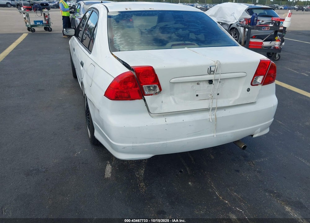 2005 HONDA CIVIC VP VIN: 2HGES16365H628396