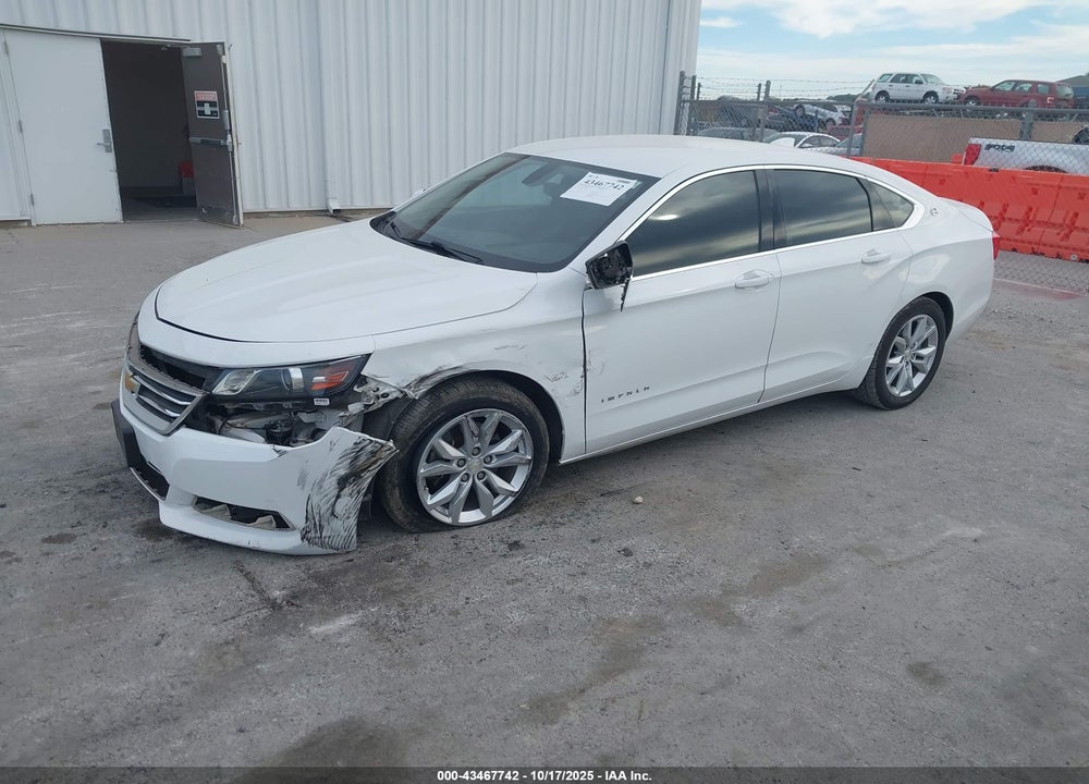 2017 CHEVROLET IMPALA 1LT VIN: 2G1105S33H9129384