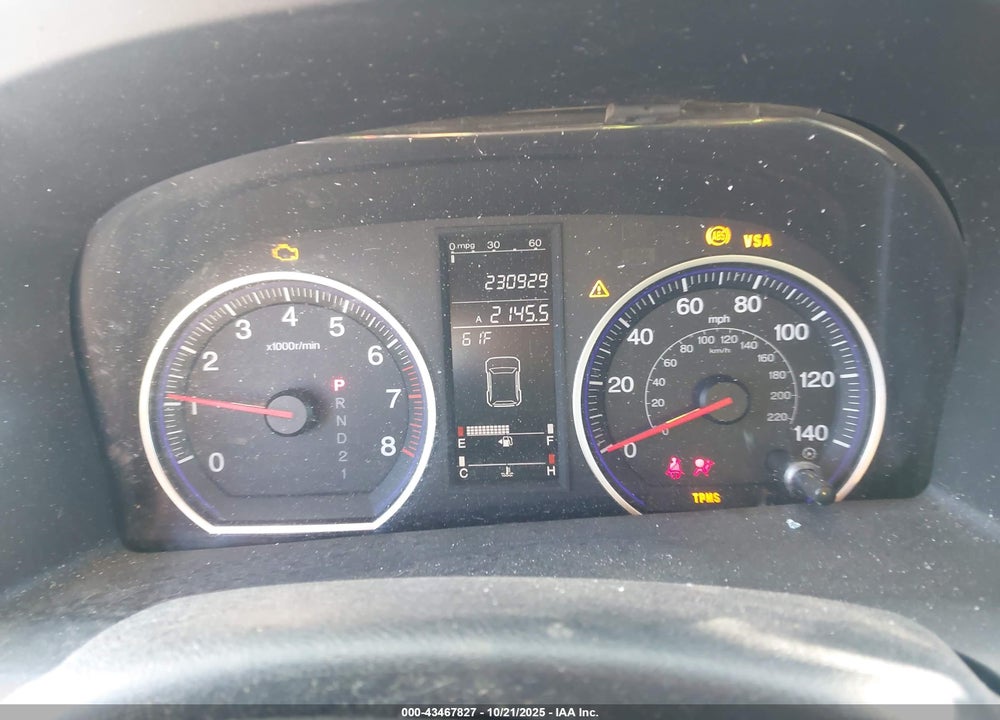 2009 HONDA CR-V EX VIN: 5J6RE48539L041552