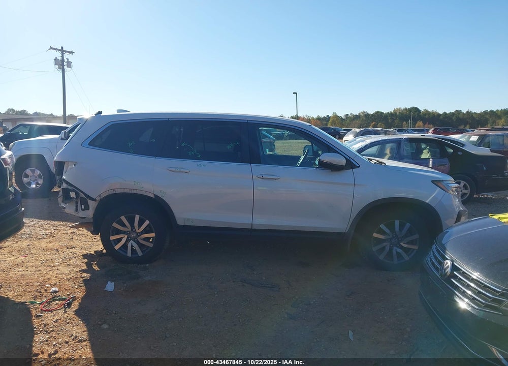2020 HONDA PILOT AWD EX VIN: 5FNYF6H32LB039391