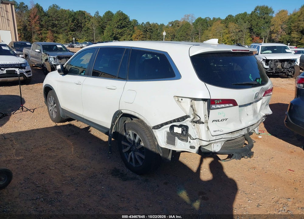 2020 HONDA PILOT AWD EX VIN: 5FNYF6H32LB039391