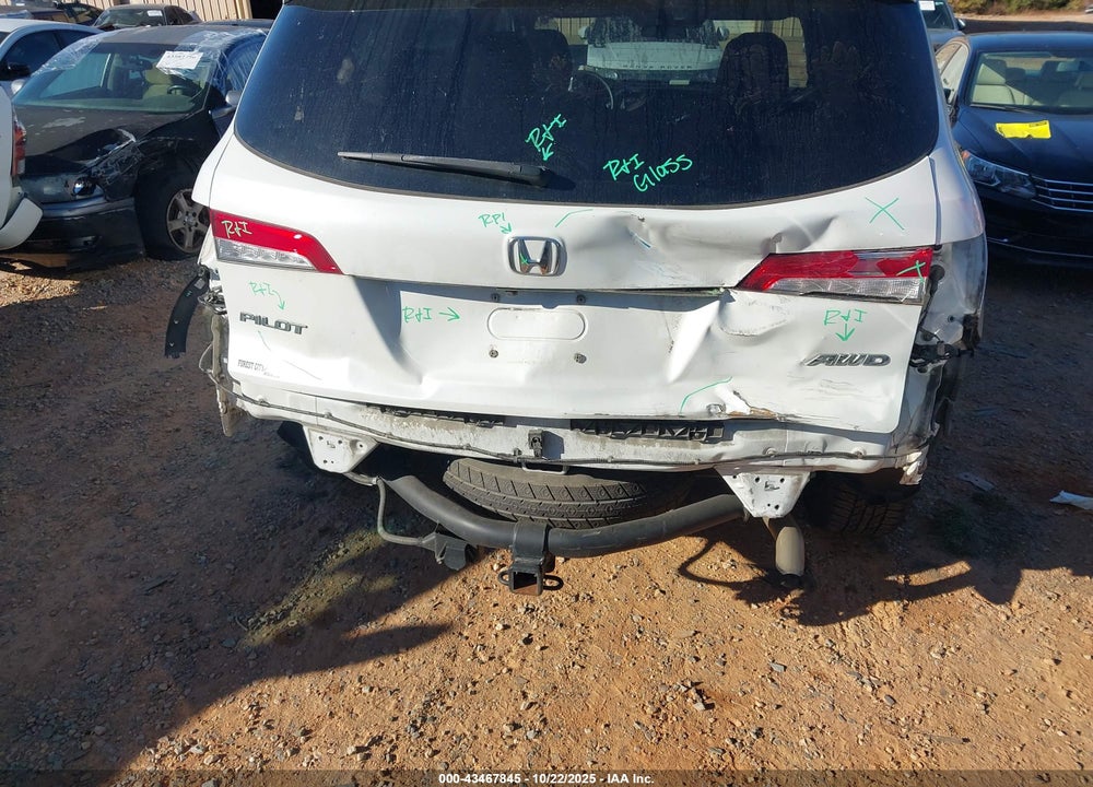 2020 HONDA PILOT AWD EX VIN: 5FNYF6H32LB039391