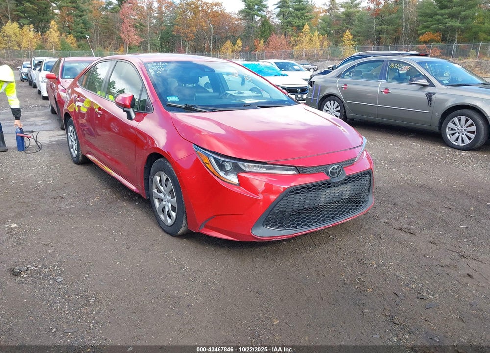 2020 TOYOTA COROLLA LE VIN: JTDEPRAE9LJ056548