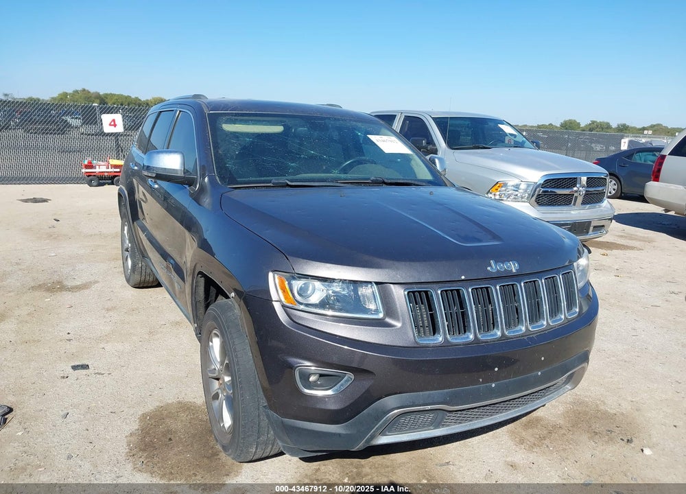 2014 JEEP GRAND CHEROKEE LIMITED VIN: 1C4RJFBG4EC459135
