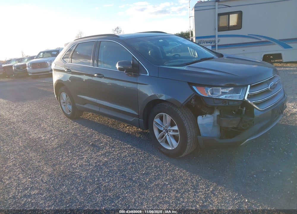 2015 FORD EDGE SEL VIN: 2FMTK4J88FBC21691