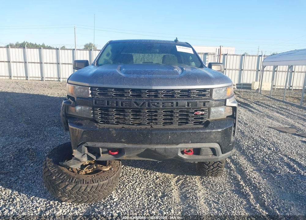 2022 CHEVROLET SILVERADO 1500 LTD 4WD  SHORT BED CUSTOM TRAIL BOSS VIN: 3GCPYCEL7NG109263