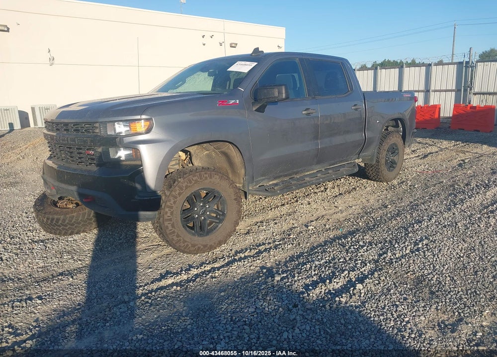 2022 CHEVROLET SILVERADO 1500 LTD 4WD  SHORT BED CUSTOM TRAIL BOSS VIN: 3GCPYCEL7NG109263
