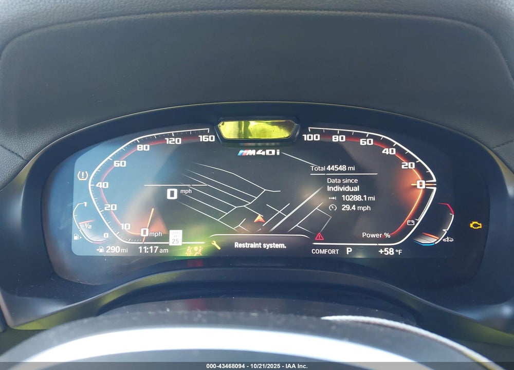 2023 BMW X4 M40I VIN: 5UX43DT07P9P53525