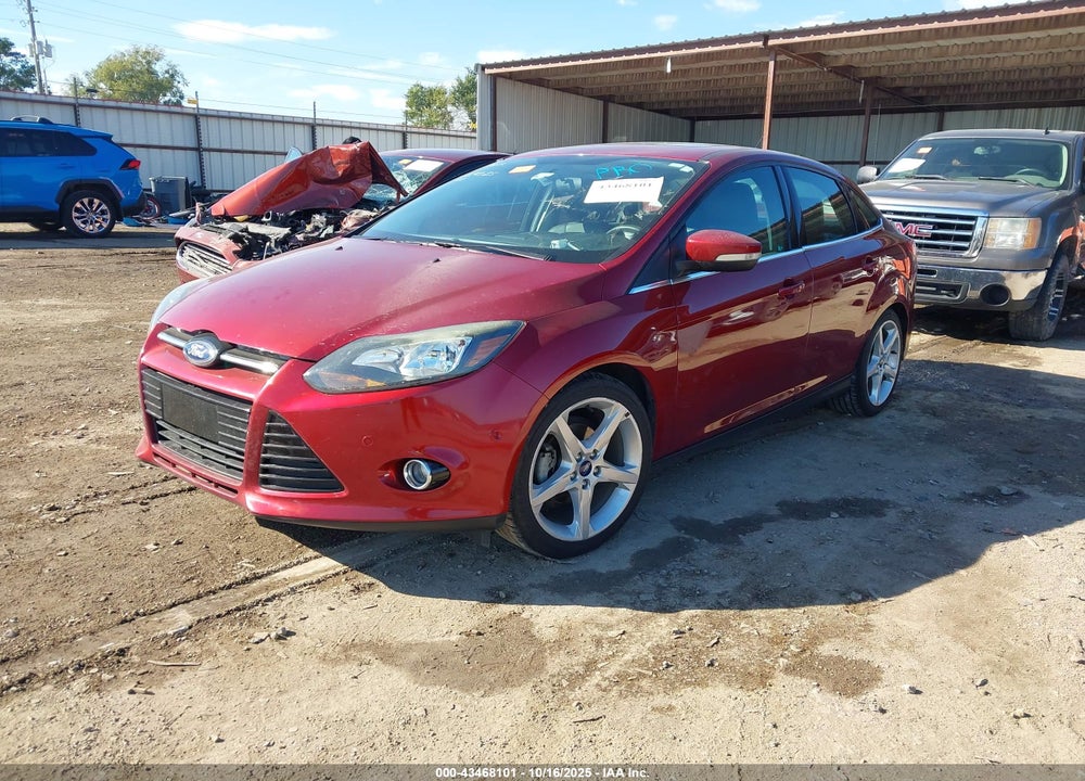 2013 FORD FOCUS TITANIUM VIN: 1FADP3J2XDL372762