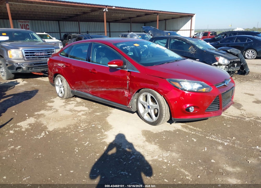 2013 FORD FOCUS TITANIUM VIN: 1FADP3J2XDL372762