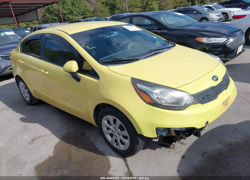 2016 KIA RIO LX VIN: KNADM4A33G6561626