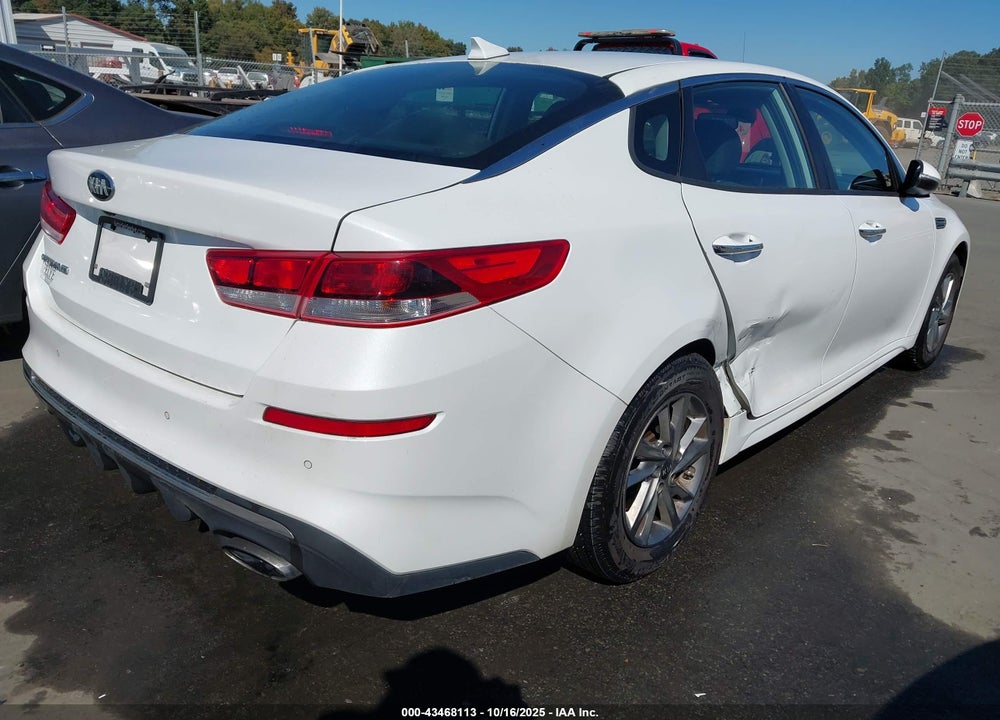 2019 KIA OPTIMA LX VIN: 5XXGT4L35KG287923