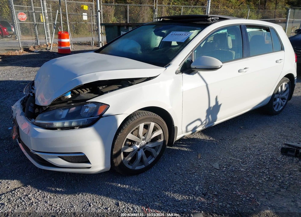 2019 VOLKSWAGEN GOLF 1.4T S/1.4T SE VIN: 3VWG57AU8KM000593